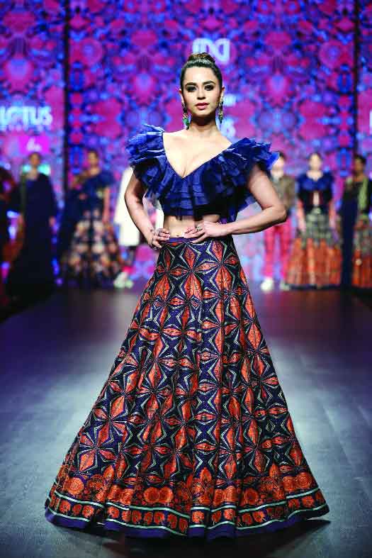 Colours galore at the India Fashion Week