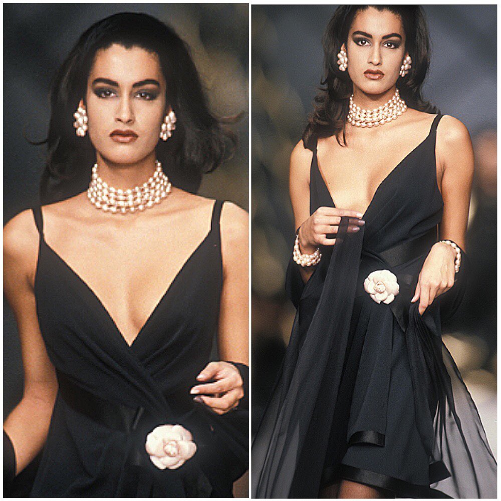 Download Yasmeen Ghauri, Iconic 90s Supermodel Wallpaper