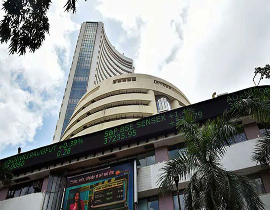 Equity indices open in green, Sensex hits new high