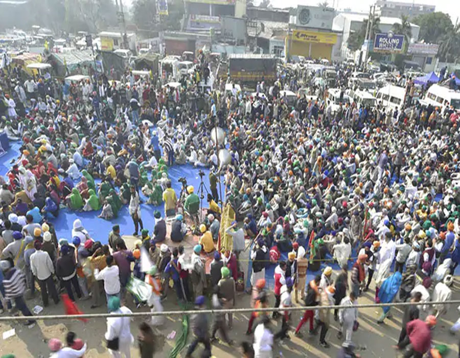 Farmers' protest enters 14th day, their leaders to meet at noon