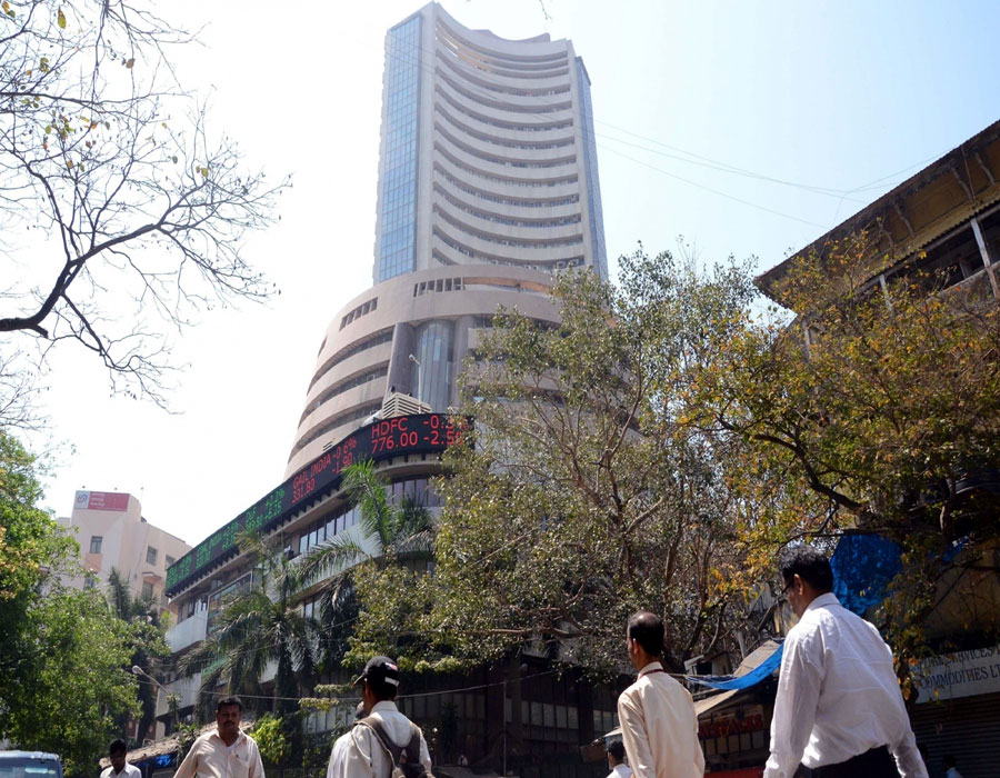 Sensex turns negative after touching 47,000 for first time