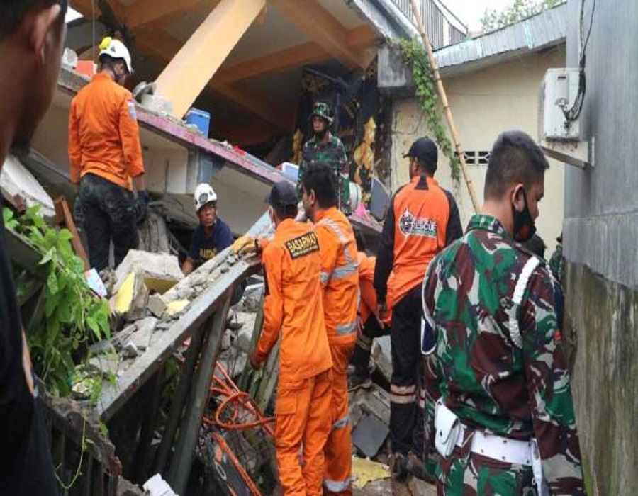 At least three people were killed and 24 others injured after a 6.2-magnitude quake jolted Indonesia's West Sulawesi province on Friday, the National Disaster Management Agency said.  The quake forced about 2,000 residences in Mamuju city and Majene distr