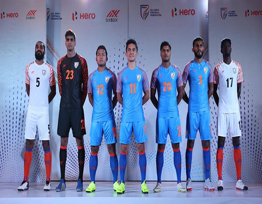 New kits of Indian football teams unveiled
