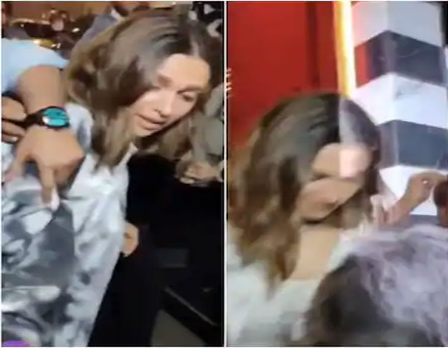 Deepika Padukone mobbed outside eatery, video goes viral