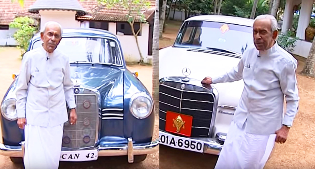 1955 Merc, once the pride of former Travancore Royals, will now belong to billionaire Yusuff Ali