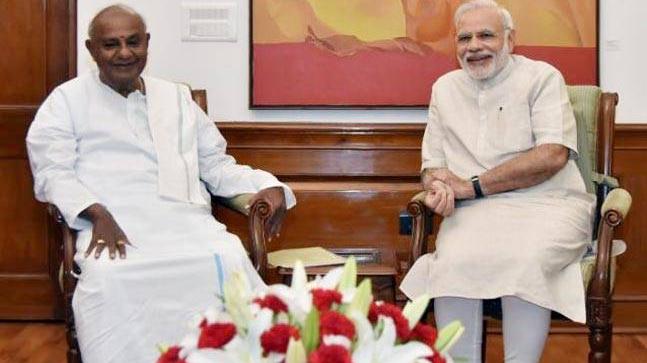 BJP JD-S Alliance on card for GE 2024
