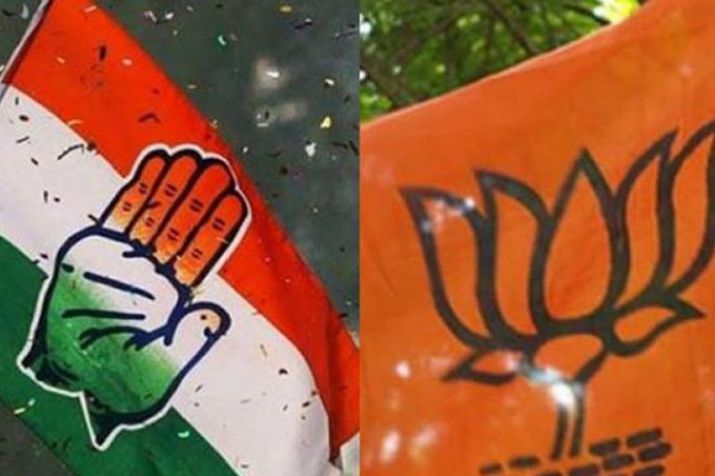 BJP wins thumping majority in Gujrat, Congress crosses majority mark in H.P.