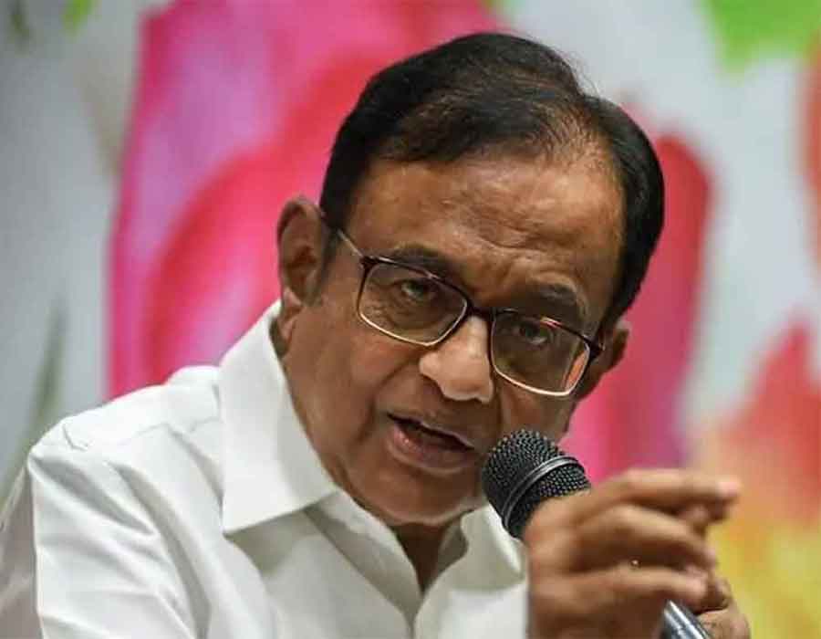 Chidambaram questions govt on fall in daily vax jabs