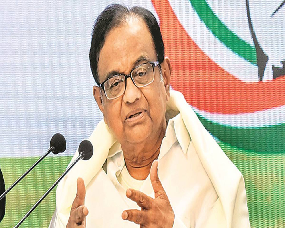 Contest in Goa between Congress & BJP, choice before voters clear: Chidambaram