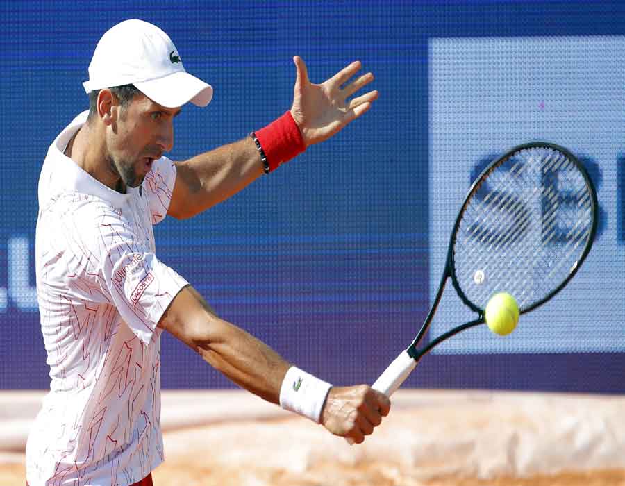 Djokovic starts Serbia Open with straight sets win