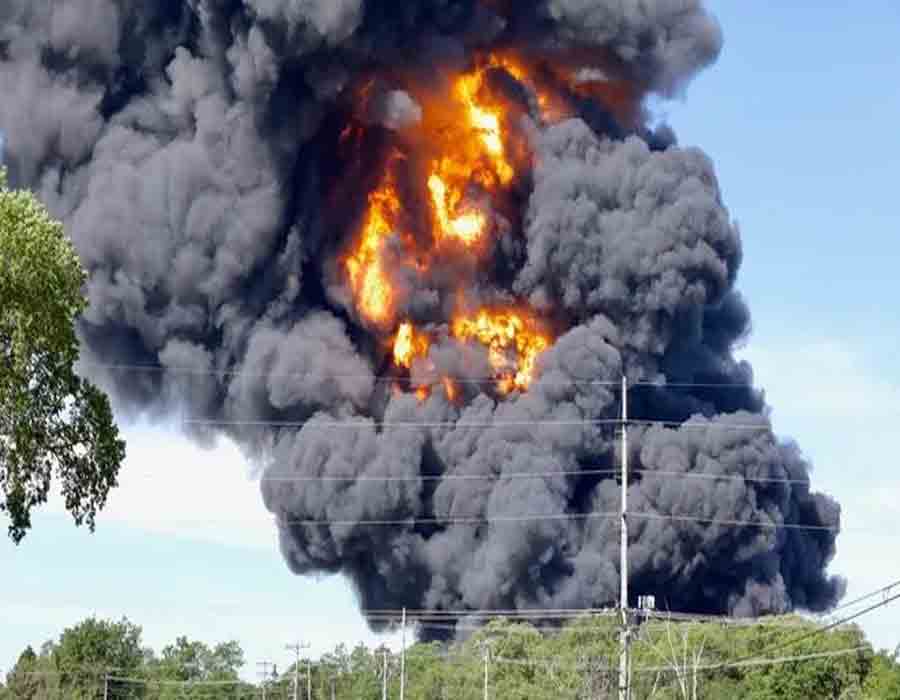 Evacuation order remains in effect after US chemical plant blast