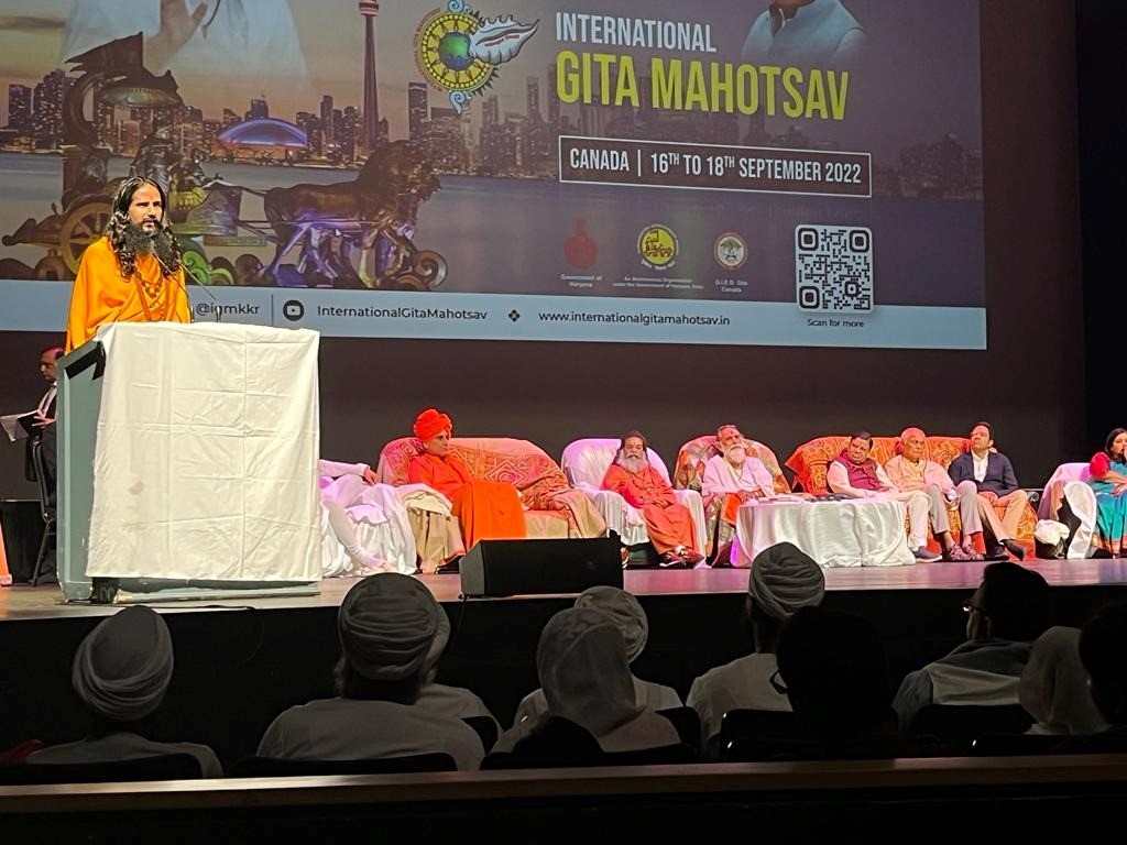 International Gita Mahotsav celebrated at Canada’s Parliament