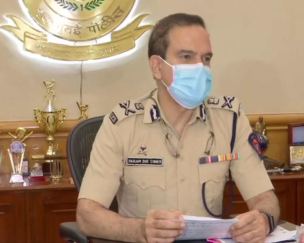 IPS officer Param Bir Singh lands in Mumbai