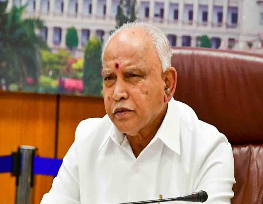 It's a case of present uncertain for Yediyurappa and future tense for BJP