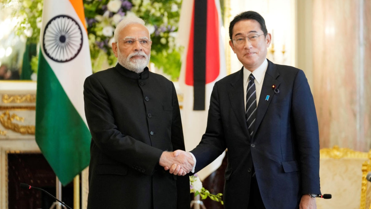 Japan PM Fumio Kishida Arrives In India
