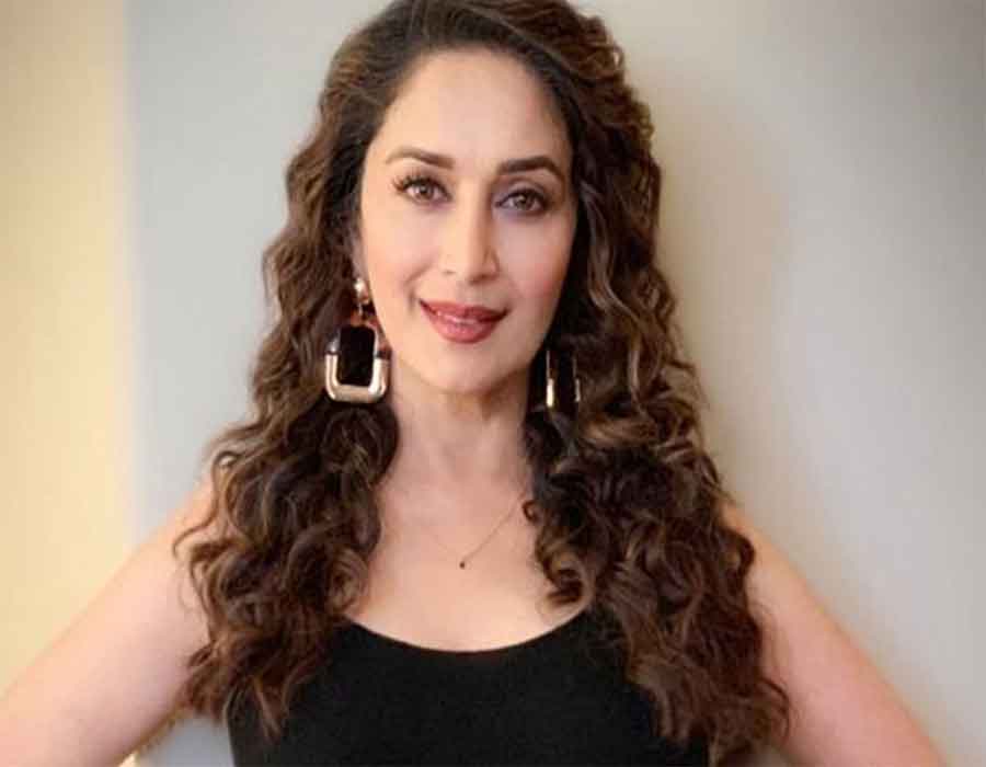 Madhuri Dixit gets her second jab of Covid vax