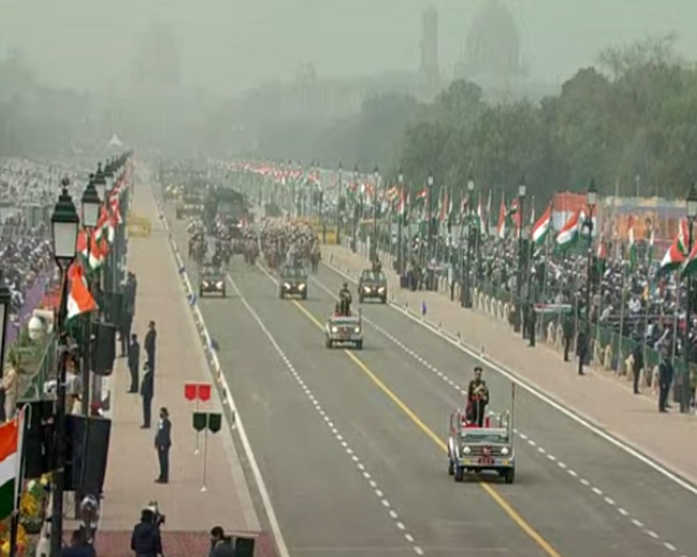 Masked, vaccinated, socially distanced - only 5,000 people attend R-Day parade