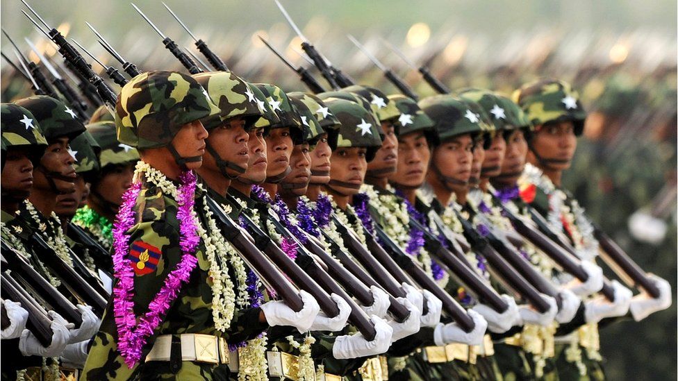 Myanmar’s military has begun basic training at military bases