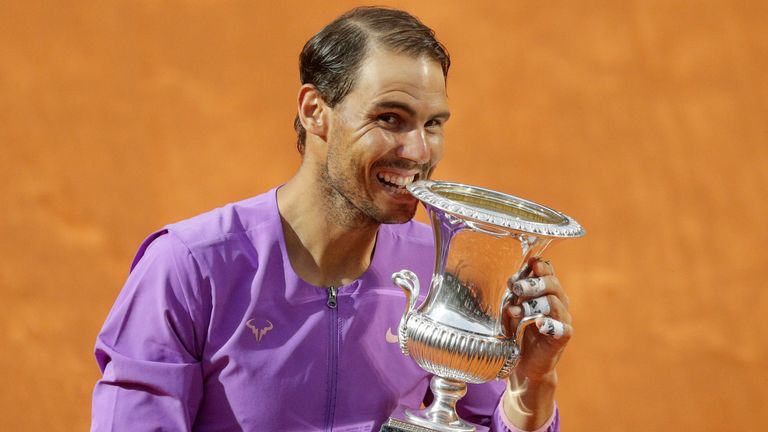 Nadal beats Djokovic for 10th Rome Open title (2nd Lead)