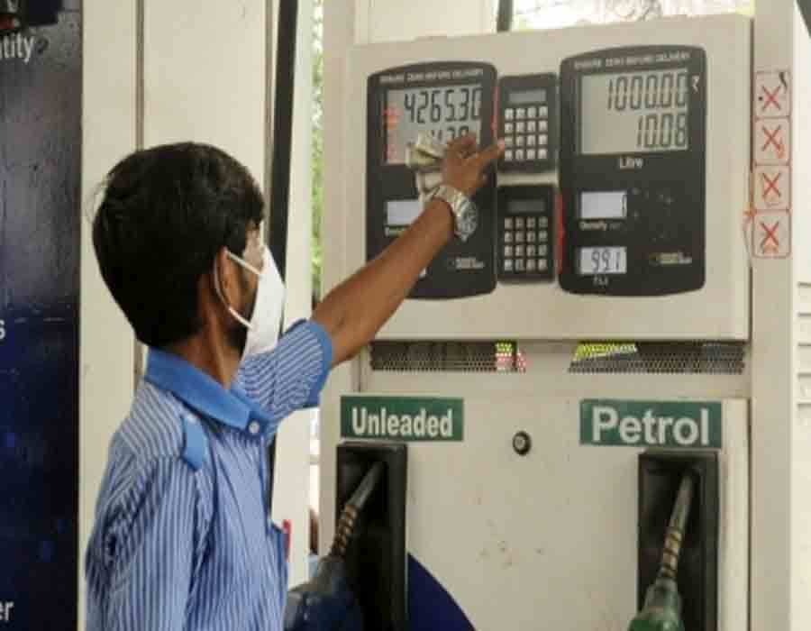 Petrol price moves up further, diesel rate a tad slower