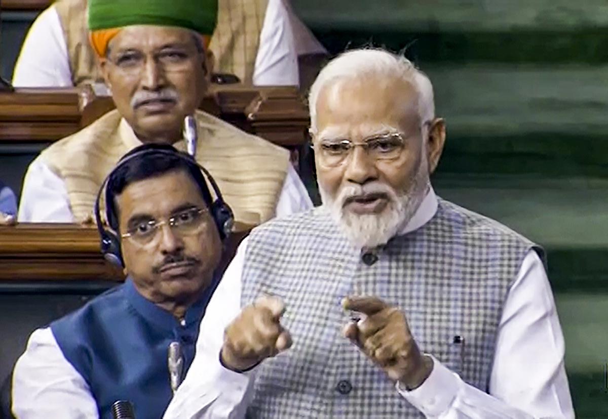 PM Modi's Speech Sparks Opposition Walkout in Upper House