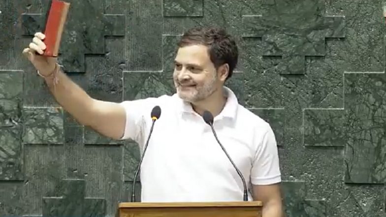 Rahul Gandhi Launches Fiery Broadside Against BJP in Parliament