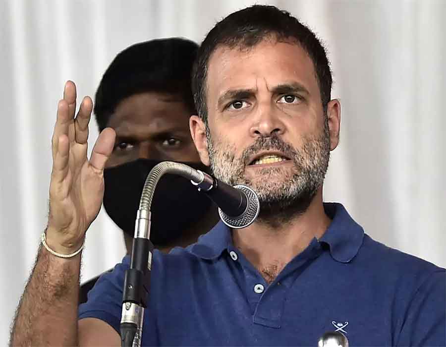Rahul Gandhi questions GST on Covid vaccines