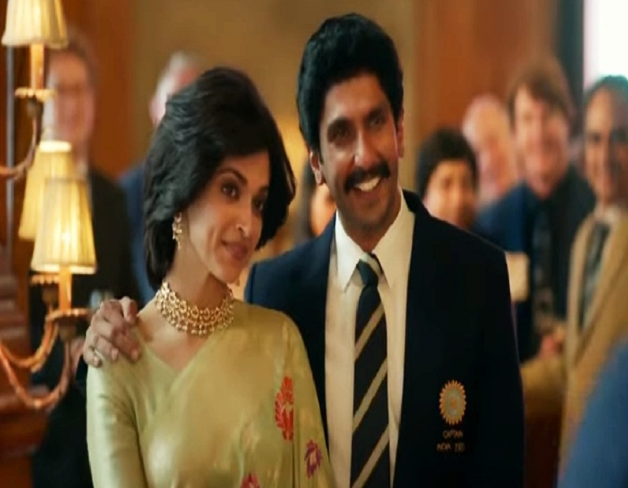 Ranveer brings India's greatest cricket story alive in '83' trailer