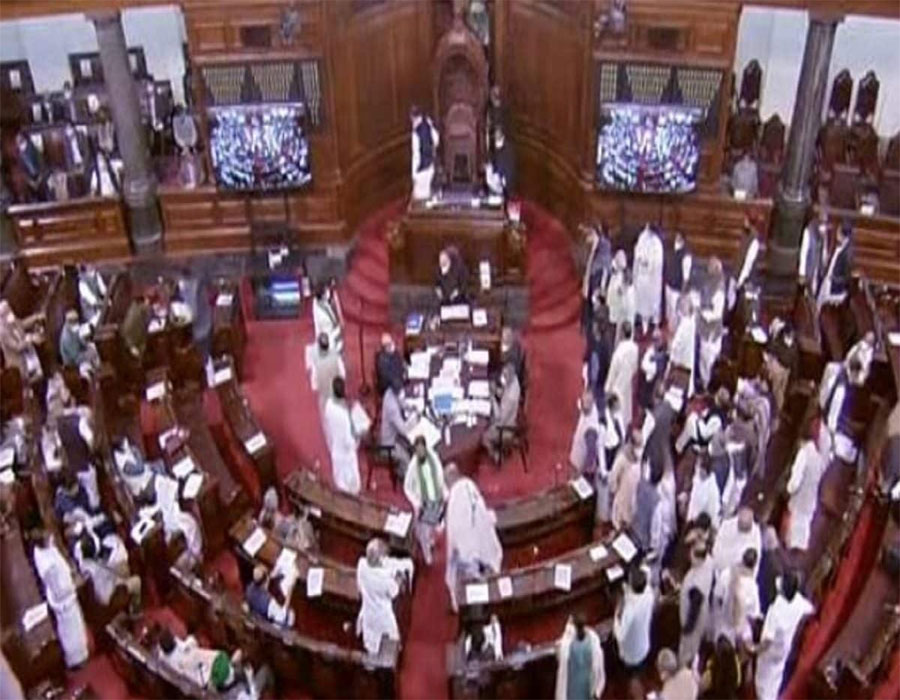 RS adjourned till noon as opposition protests suspension of MPs