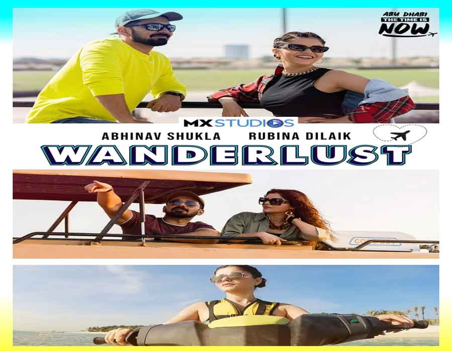 Rubina Dilaik, Abhinav Shukla hit the road for travel series 'Wanderlust'