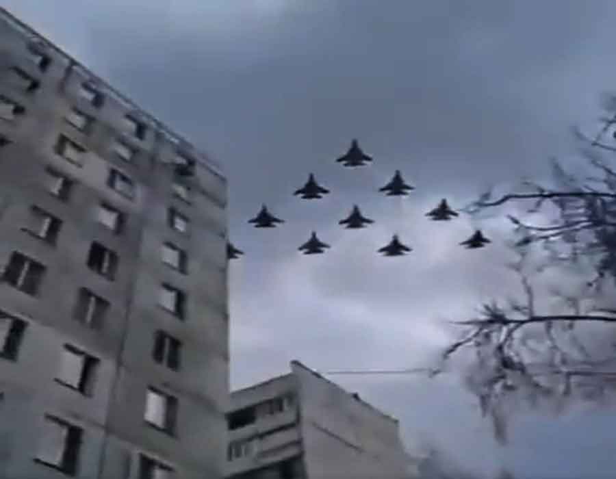 Russia says Ukraine's air defence has been destroyed