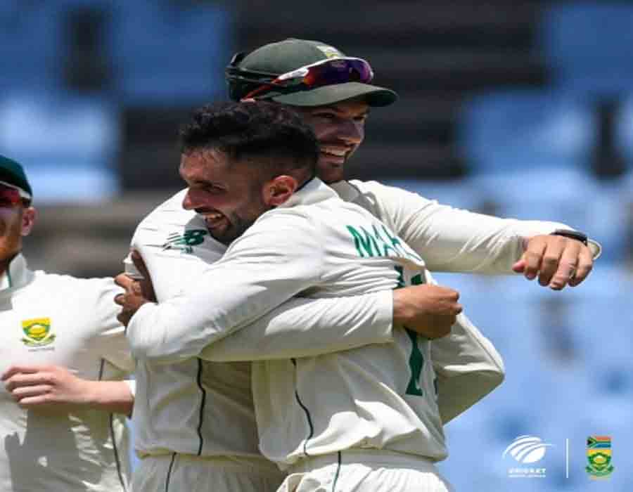 South Africa crush West Indies, win Test series 2-0