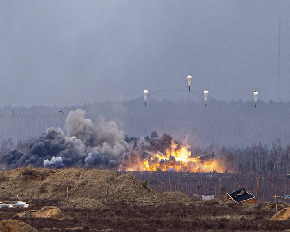 Unconfirmed reports say Russian forces have destroyed Ukraine Navy