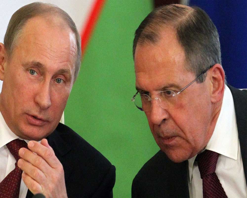 US, Europe agree to freeze assets of Russia's Putin, Lavrov