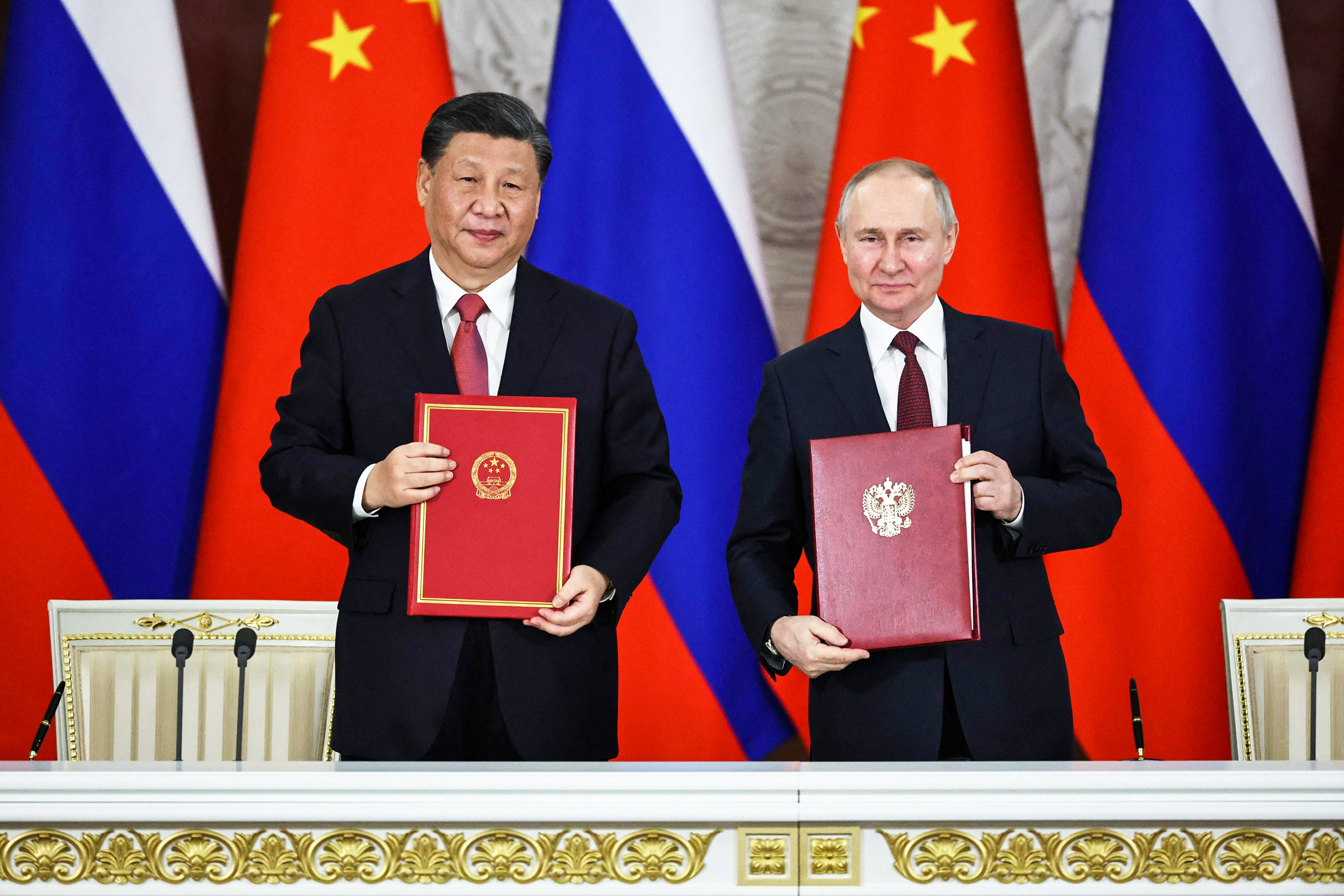 Xi Putin friendship is forced and temporary: USA